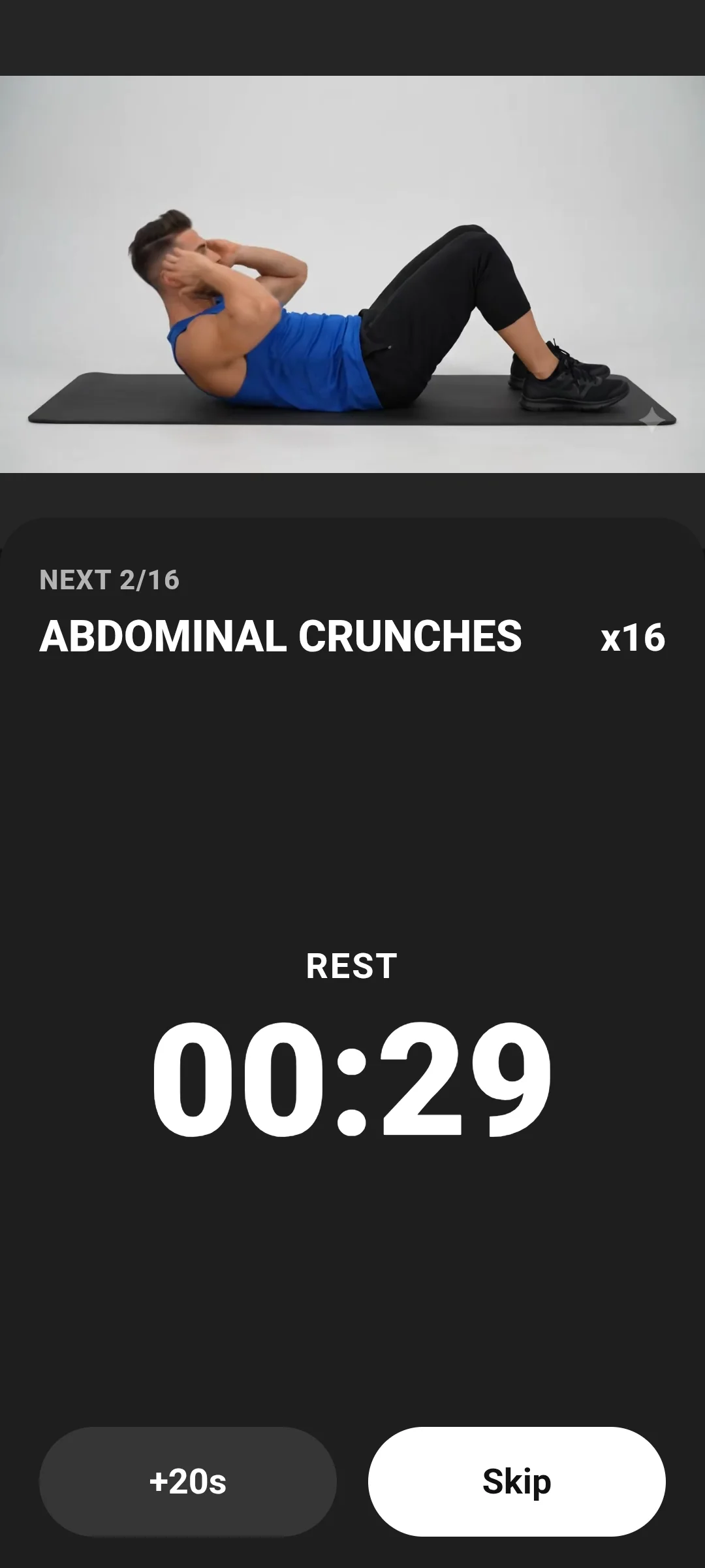 Home Workout Screen 4
