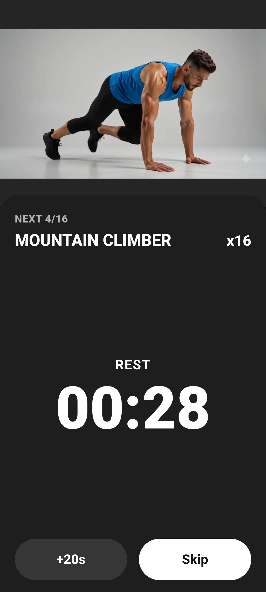 Home Workout Screen 5